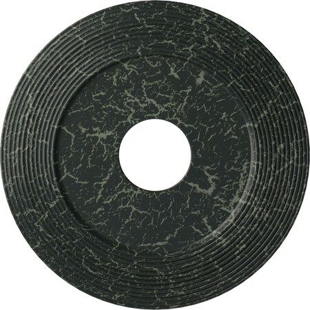 Ekena Millwork Adonis Medallion (Canopies up to 10 1/4"), 16 1/8"OD x 3 5/8"ID x 1"P, Painted Turtle Crackle CM16ADPTC